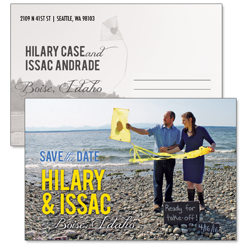 Boise Idaho Save the Date Wedding Invitation