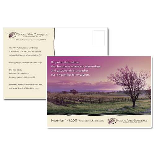 Proposed Save-the-Date Postcard